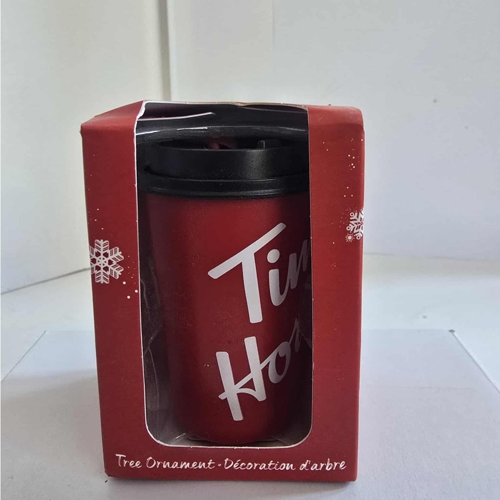 Tim Hortons Ornament To Go Takeout Coffee Cup Christmas Tree Decoration 2019